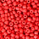 Seed beads 8/0 (3mm) Amaranth red